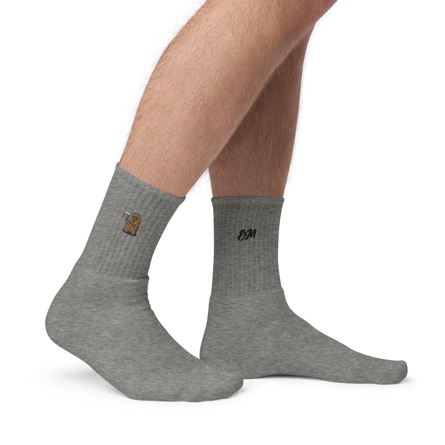 Embroidered socks