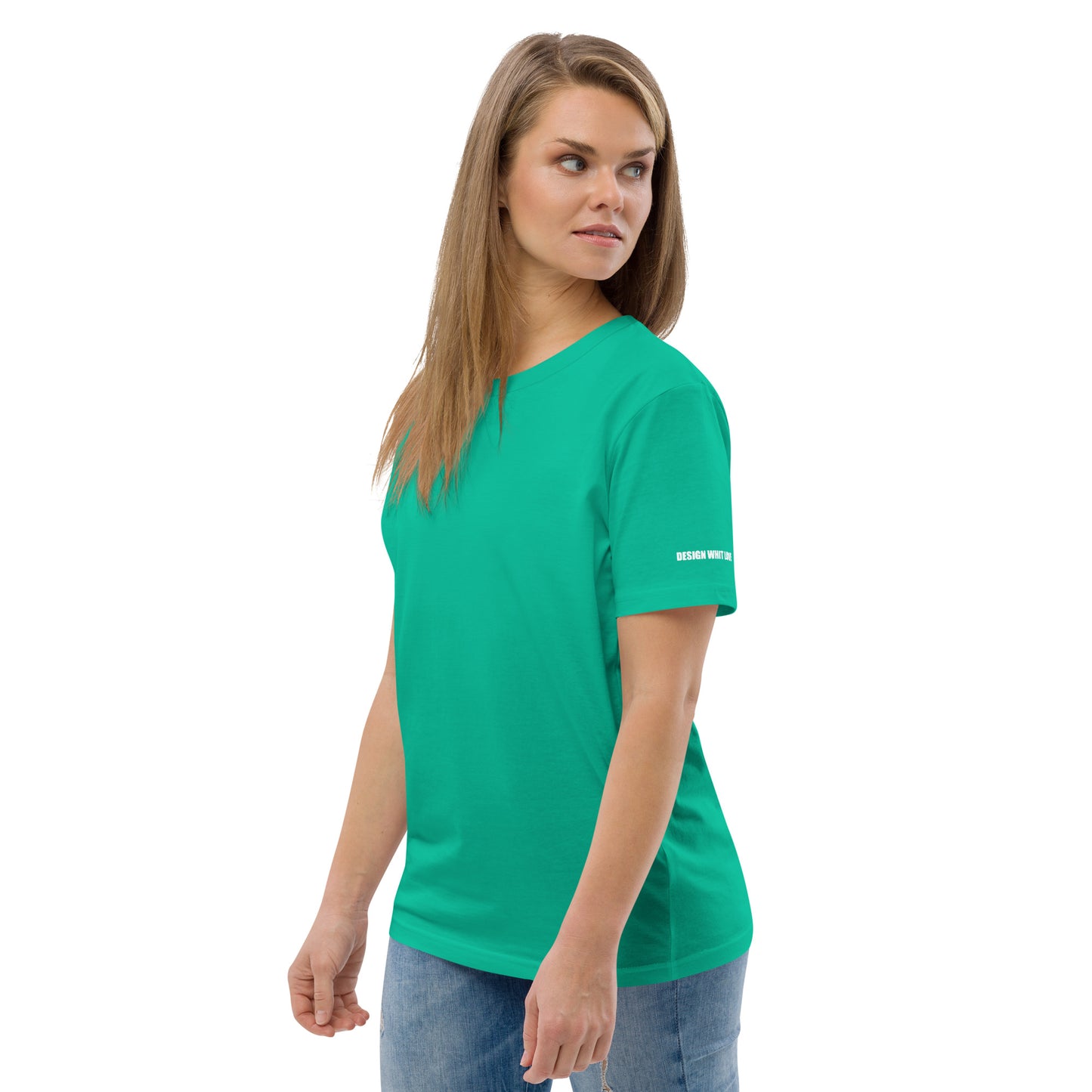 Unisex organic cotton t-shirt con stampa