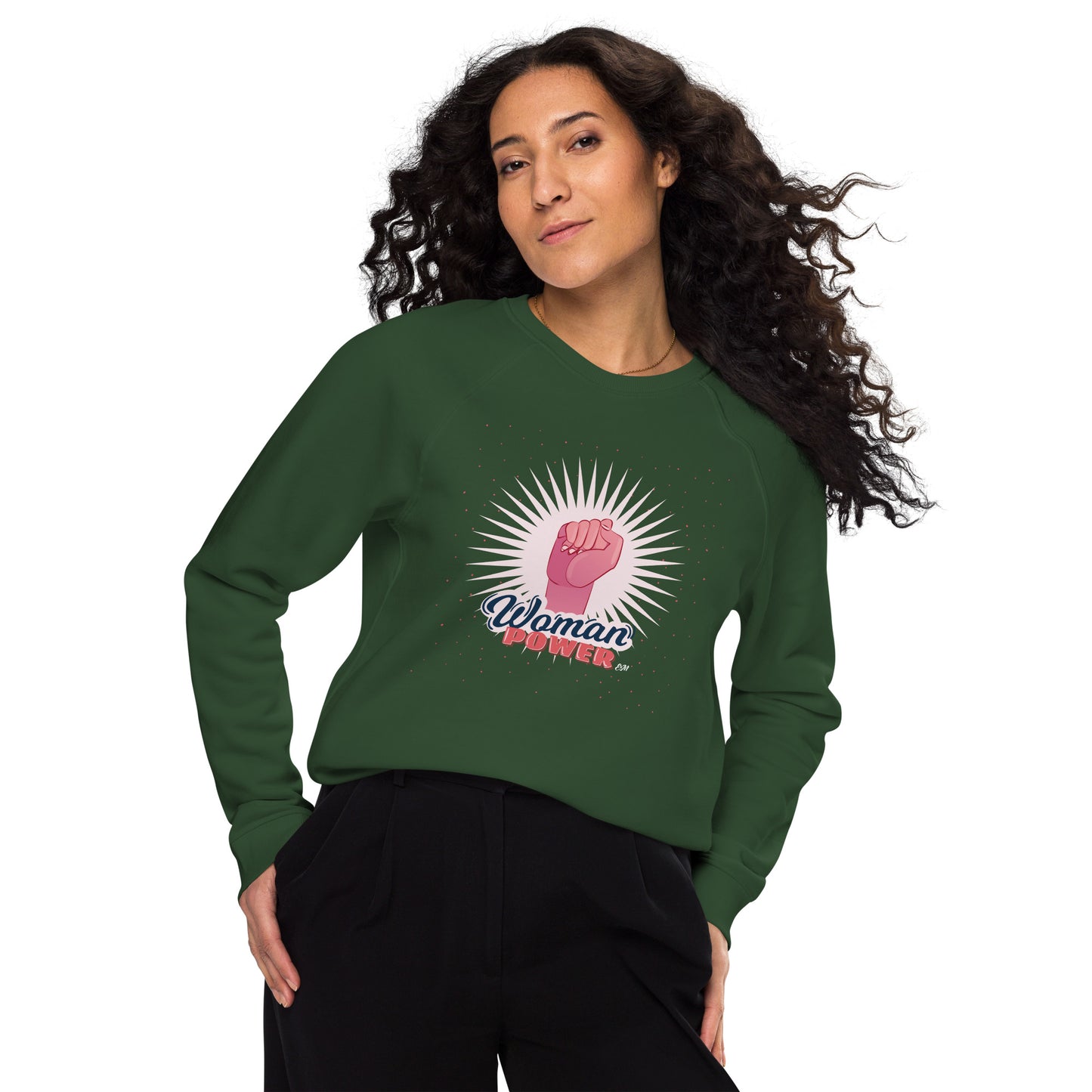 Shop Now: Unisex Organic Raglan Sweatshirt in Various Colors