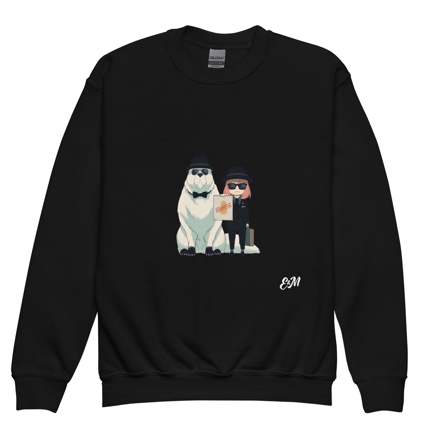 Youth crewneck sweatshirt