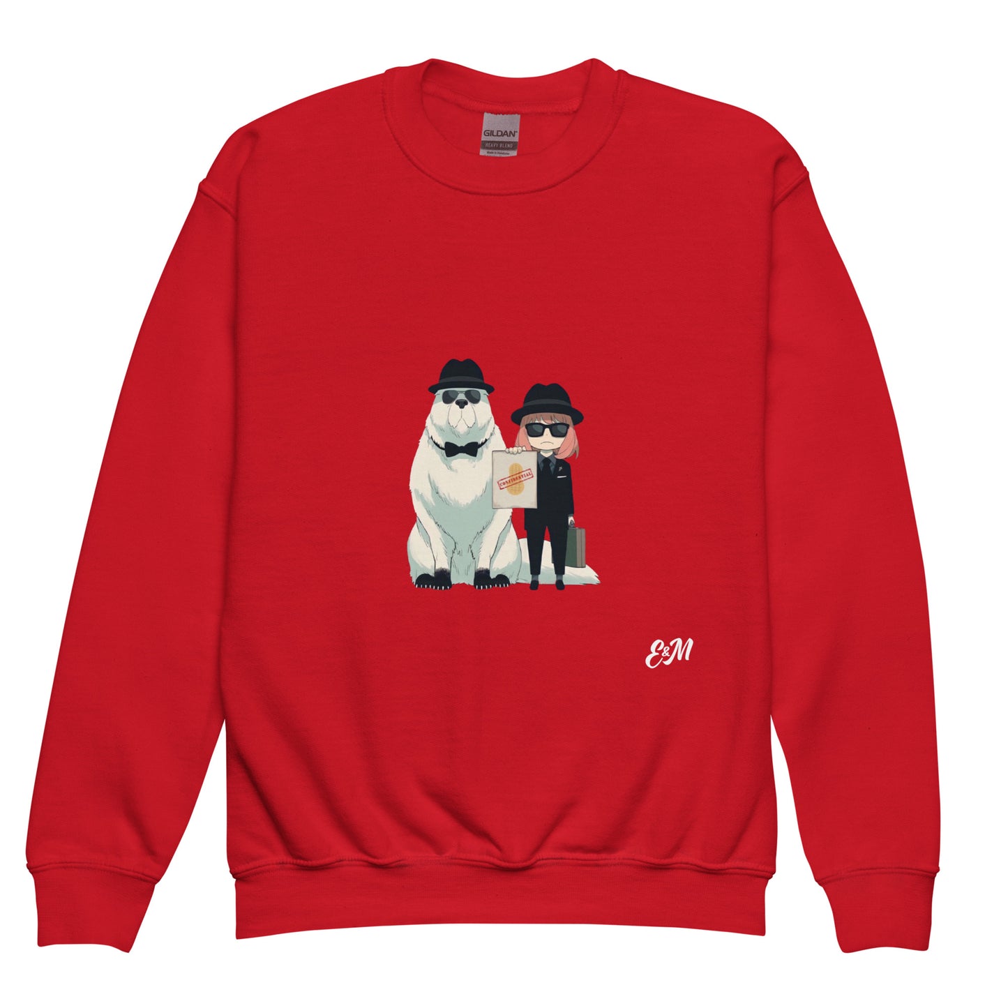 Youth crewneck sweatshirt