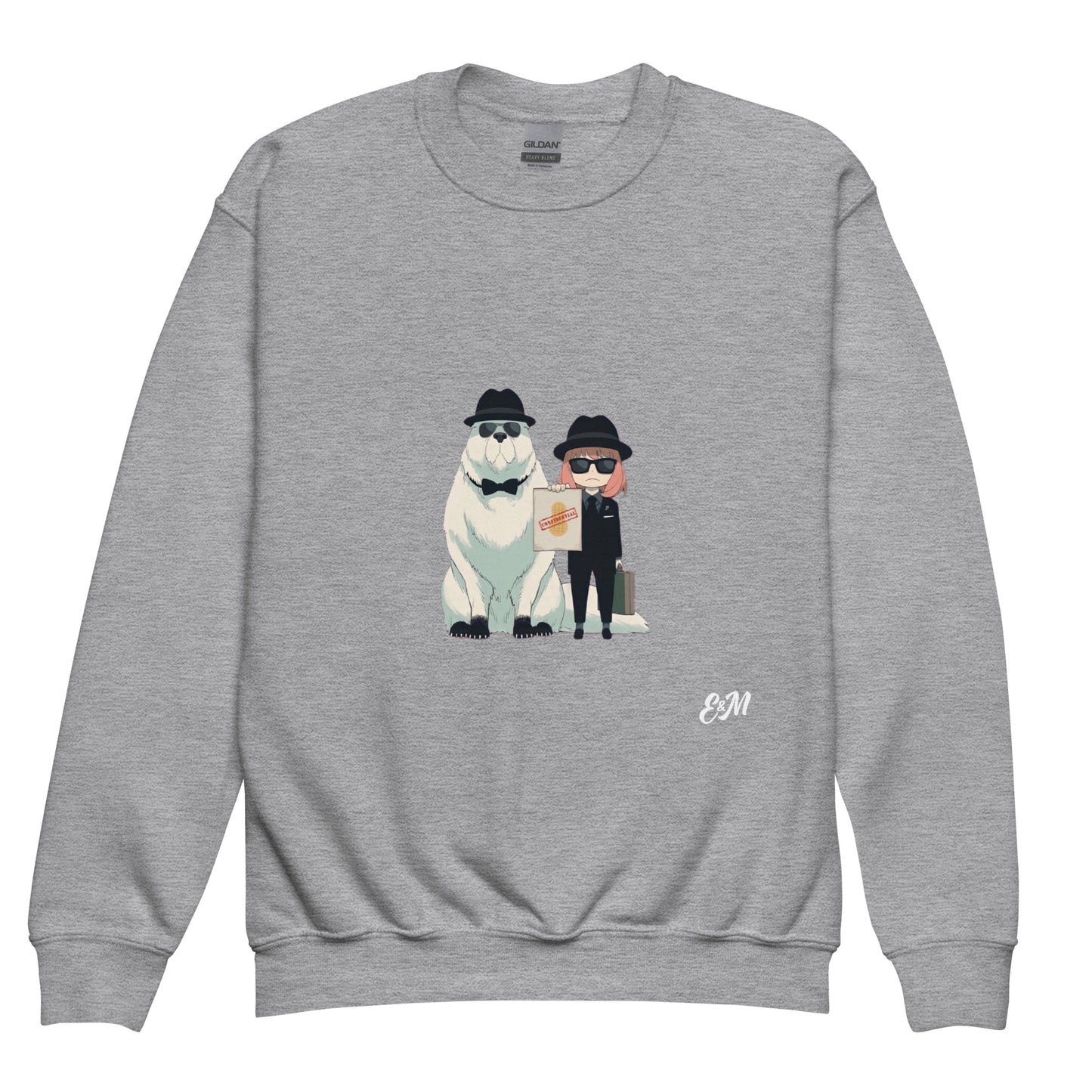 Youth crewneck sweatshirt